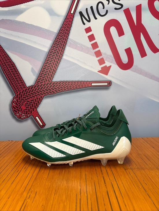 Adidas Adizero Electric .1 Football Cleats Green White (IF1916) Men’s Size 10.5 main image 5